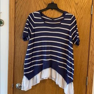 Torrid Shark Bite Blouse